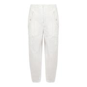 Alessia Santi Trousers Beige, Dam