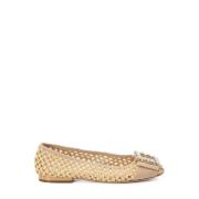 Roger Vivier Loafers Beige, Dam