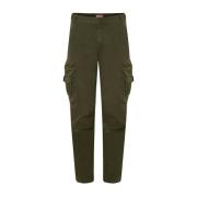 Diesel Slim-fit Trousers Green, Herr