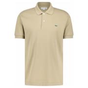 Lacoste Klassiskt passform polo shirt Beige, Herr