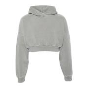 Entire Studios Tvättad Rhino Heavy Hoodie Gray, Herr