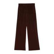 Ottod'Ame Eleganta Byxor Brown, Dam