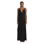 Simkhai Maxi Dresses Black, Dam