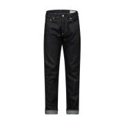 Evisu Slim-fit Jeans Blue, Herr