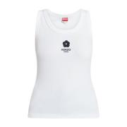 Kenzo Sleeveless Tops White, Dam