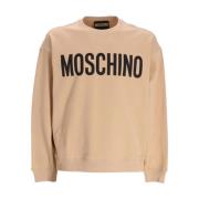 Moschino Sweatshirts Beige, Herr