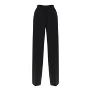 Dolce & Gabbana Wide Trousers Black, Dam