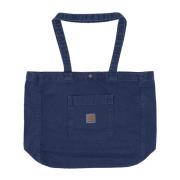 Carhartt Wip Elder Stone Dyed Canvas Toteväska Blue, Herr