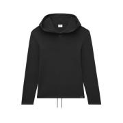 Courrèges Hoodies Black, Herr