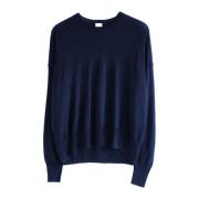 C.T.plage Round-neck Knitwear Blue, Dam