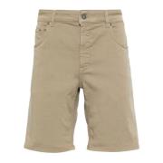 Dondup Beige Bermuda Shorts för Män Beige, Herr