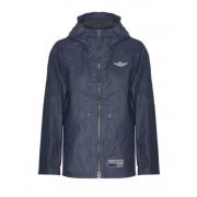 Aeronautica Militare Huva Vattentät Parka Blue, Dam