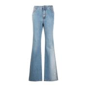 Ermanno Scervino Trousers Blue, Dam