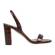 Aquazzura Sandals Brown, Dam