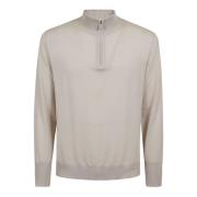 Eleventy Knitwear Beige, Herr