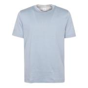 Eleventy T-Shirts Blue, Herr