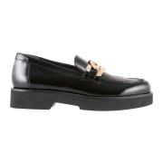 Högl Stiliga Loafers för Våren Black, Dam