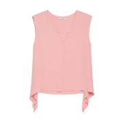 Maliparmi Sleeveless Tops Pink, Dam