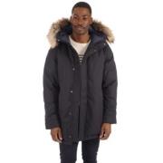 Pyrenex Annecy Fur Parka med Fin Raccoon Päls Black, Herr