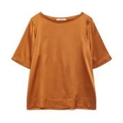 Maliparmi Sleeveless Tops Orange, Dam