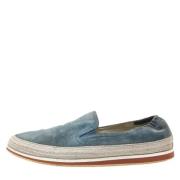 Prada Vintage Pre-owned Mocka sneakers Blue, Herr