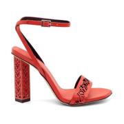 Vic Matié High Heel Sandals Red, Dam