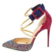 Christian Louboutin Pre-owned Pre-owned Mocka klackskor Multicolor, Da...