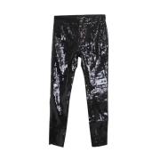 Yves Saint Laurent Vintage Pre-owned Bomull jeans Black, Dam