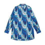 Maliparmi Shirts Blue, Dam