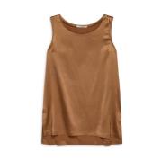 Maliparmi Sleeveless Tops Orange, Dam