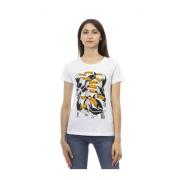 Trussardi T-Shirts White, Dam