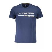 La Martina T-Shirts Blue, Herr