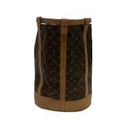 Louis Vuitton Vintage Pre-owned Canvas louis-vuitton-vskor Brown, Dam