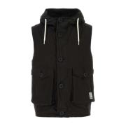 Emporio Armani Vests Black, Herr