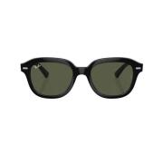 Ray-Ban Eerik Solglasögon - Tidlös Design, Innovativa Material Black, ...