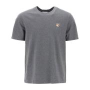 Maison Kitsuné T-Shirts Gray, Herr