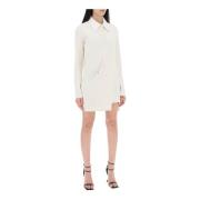 Courrèges Shirt Dresses White, Dam