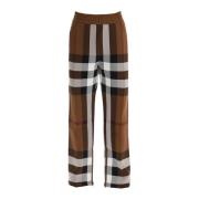Burberry Straight Trousers Multicolor, Herr