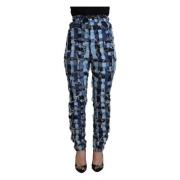 Dolce & Gabbana Patchwork Denim Jeans Multicolor, Dam