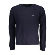 Napapijri Round-neck Knitwear Blue, Herr