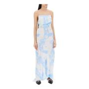 Ganni Maxi Dresses Multicolor, Dam