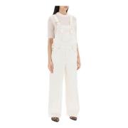 Ganni Jumpsuits White, Dam