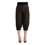 Gianfranco Ferré Cropped Trousers Brown, Dam