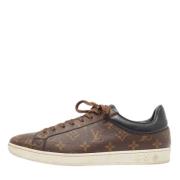 Louis Vuitton Vintage Pre-owned Canvas sneakers Brown, Herr