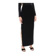 Norma Kamali Maxi Skirts Black, Dam