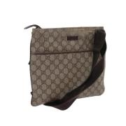 Gucci Vintage Pre-owned Laeder gucci-vskor Beige, Dam