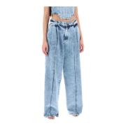 Giuseppe Di Morabito Loose-fit Jeans Blue, Dam