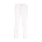 Ines De La Fressange Paris Bambu slim fit vita bomullsjeans x Notify W...