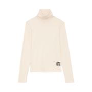 Ines De La Fressange Paris Matthieu ecru turtleneck top - Matthieu ecr...