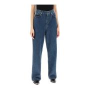 Wardrobe.nyc Loose-fit Jeans Blue, Dam